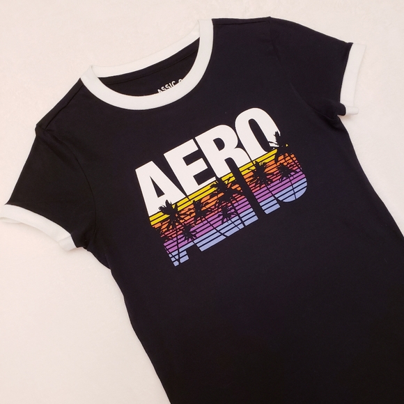Aeropostale Ringer Tshirt - Picture 4 of 4